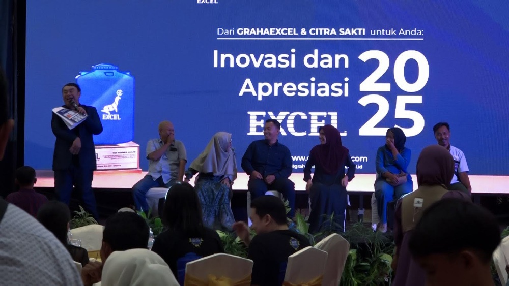 Gambar Inovasi dan Apresiasi EXCEL 2025: Peluncuran Tangki Air Terbaru di Lampung